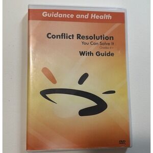 Conflict Resolution Students DVD‎ Grades 6+ With Teacher Guide cd-rom 2005
